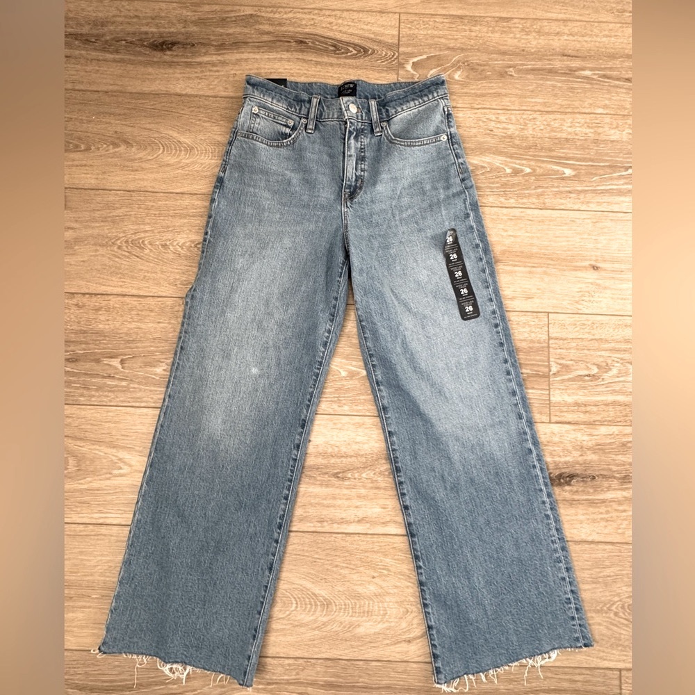 NWT J.Crew wide leg crops size 26 *SALE